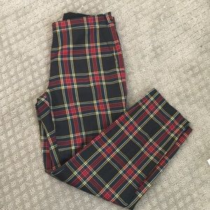 Jcrew plaid pants